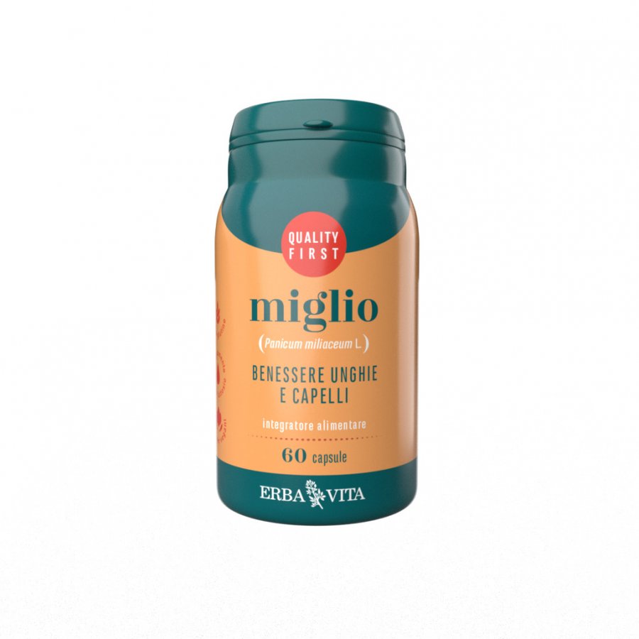 Erba Vita Miglio Integratore Per I Capelli 60 Capsule