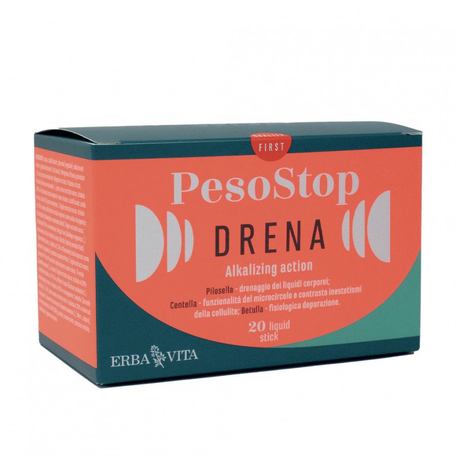 Erba Vita Peso Stop Drena Stick Confezione da 20 Stick