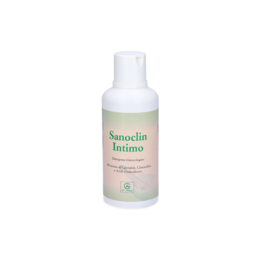 SANOCLIN Detergente Intimo 500ml - Igiene Intima Delicata con Calendula, Clorexidina e Acido Undecilenico