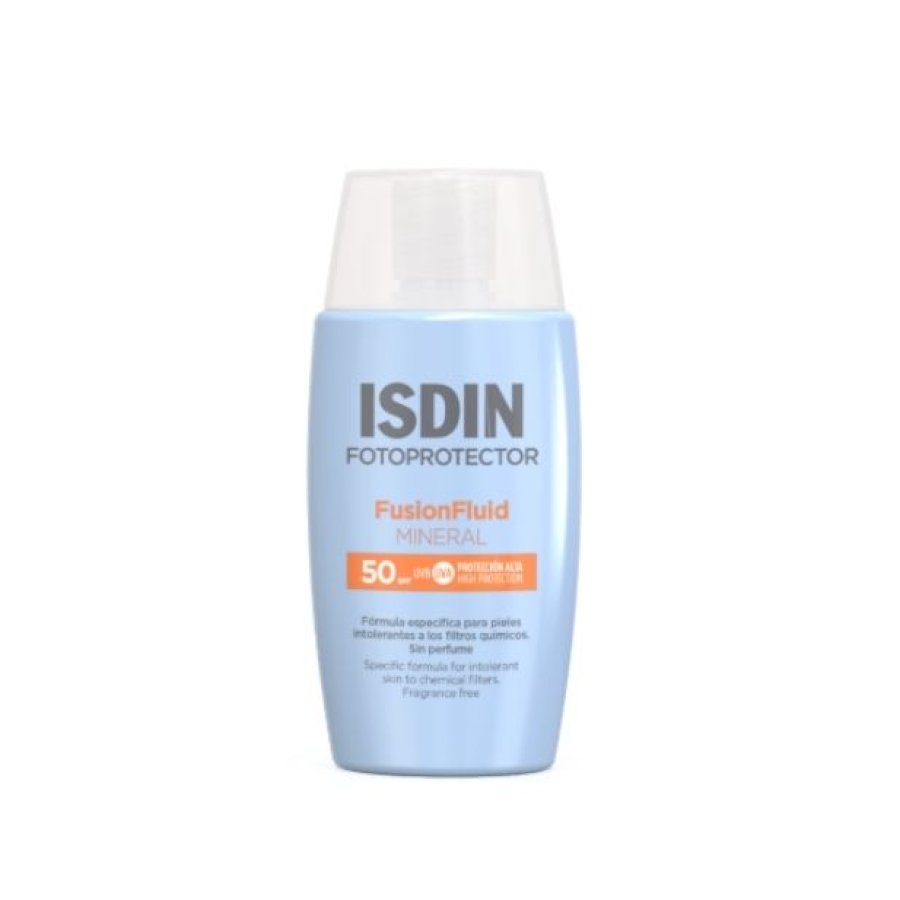 ISDIN, Fotoprotector Fusion Fluid Mineral SPF50, 50 ml