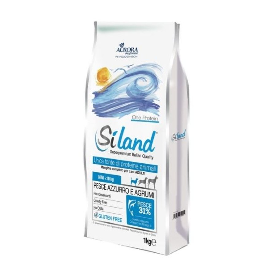 Aurora Biofarma, Siland Diet Adult Mini Pesce Monoproteico Crocchette, 1 Kg
