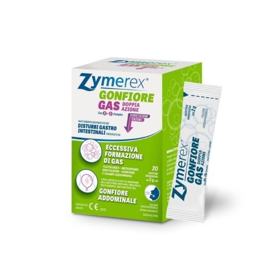 Zymerex, Gas Doppia Azione, 20 Bustine 