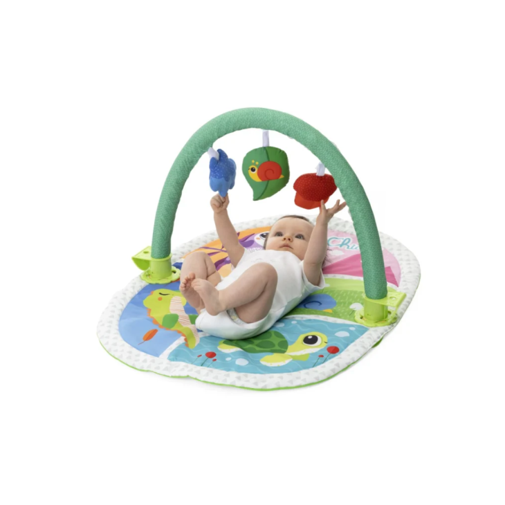 Chicco Palestrina Attivit&agrave; 3in1, Tappetino con Arco e Giochi per Neonati