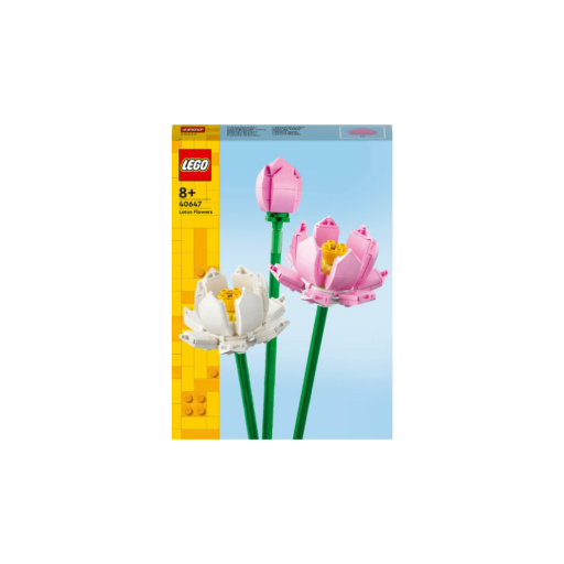 LEGO 40647 Fiori di Loto – Set Creativo per Costruire Eleganti Fiori
