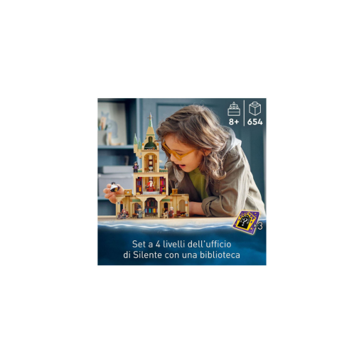 LEGO 76402 Hogwarts: Silente Off – Set da Collezione con Minifigure di Albus Silente