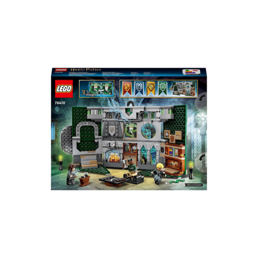 LEGO 76410 Stendardo della Casa Serpeverde – Playset Harry Potter con Minifigure e Magici Effetti 3D