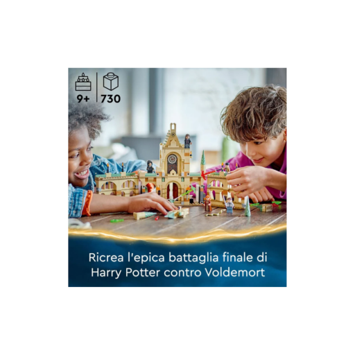 LEGO 76415 Battaglia di Hogwarts - Set da Costruzione Epico con Minifigure