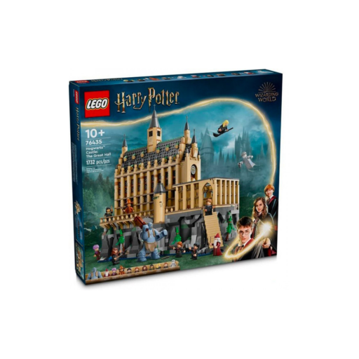 LEGO Harry Potter 76435 – Castello di Hogwarts™Sala Grande: Set di Costruzione Magico con Minifigure e Ritratti