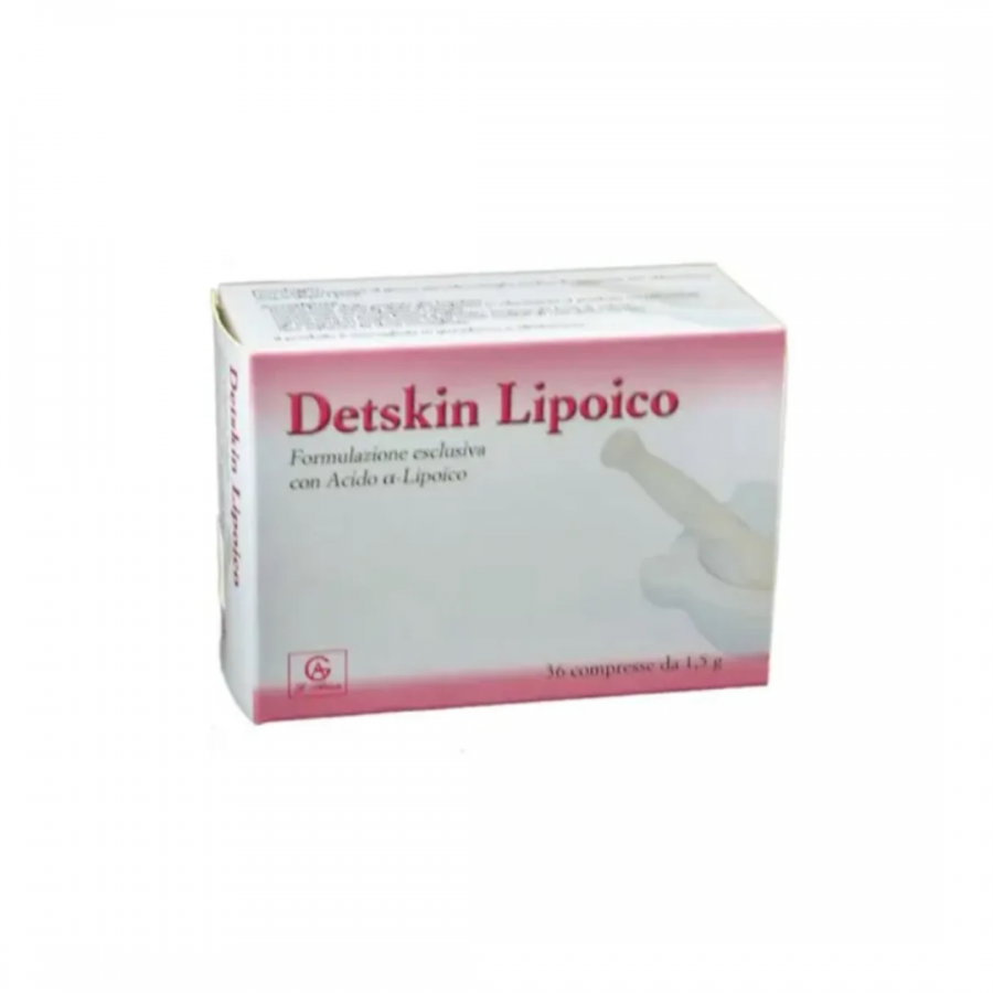 Detskin Lipoico 36 Compresse 1,5g - Integratore per Benessere Articolare e Metabolico