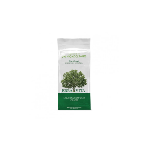 Liquirizia Composta Polvere 100g - Tisane Erba Vita - Soluzione Naturale per il Transito Intestinale