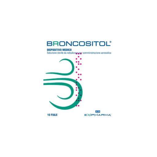 Broncositol Soluzione Sterile Aerosol, 10 Fiale da 3 ml