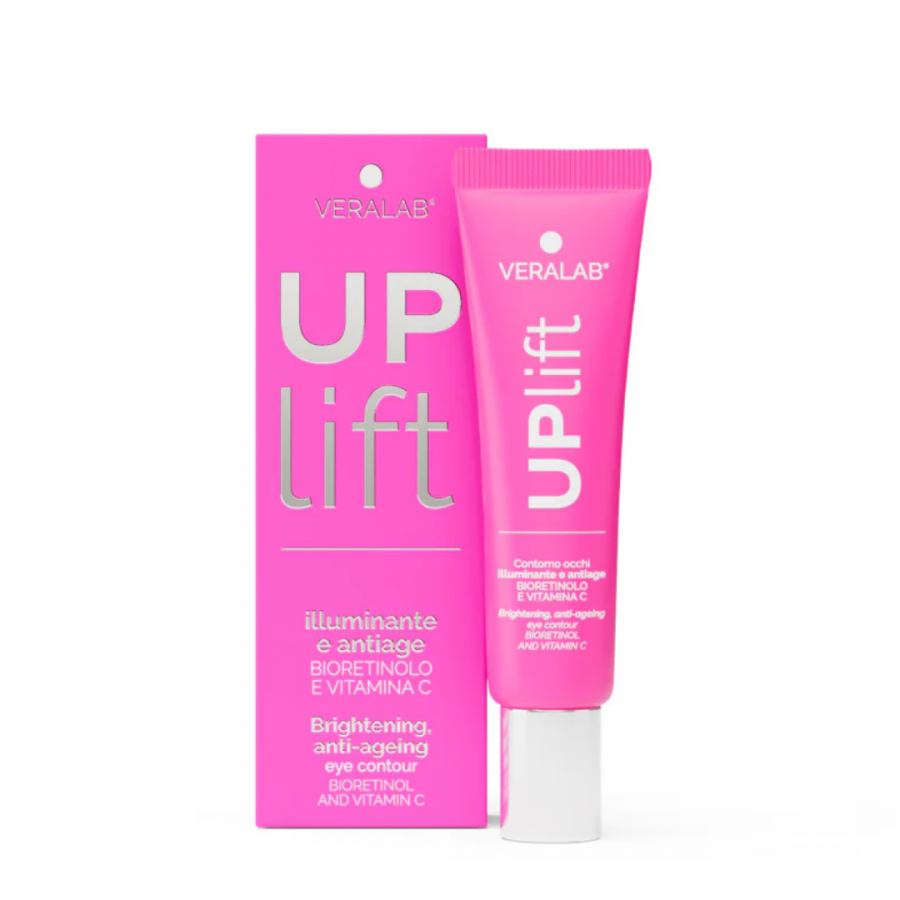 UPLIFT CONTORNO OCCHI, Crema Contorno Occhi Illuminante e Antiage, 15ml, Riduzione Rughe, Occhiaie e Iperpigmentazione