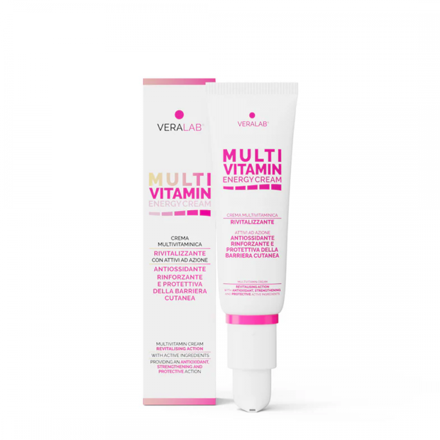 Multivitamin Energy Cream 50ml - Crema Viso Rivitalizzante con Vitamine e Idratante
