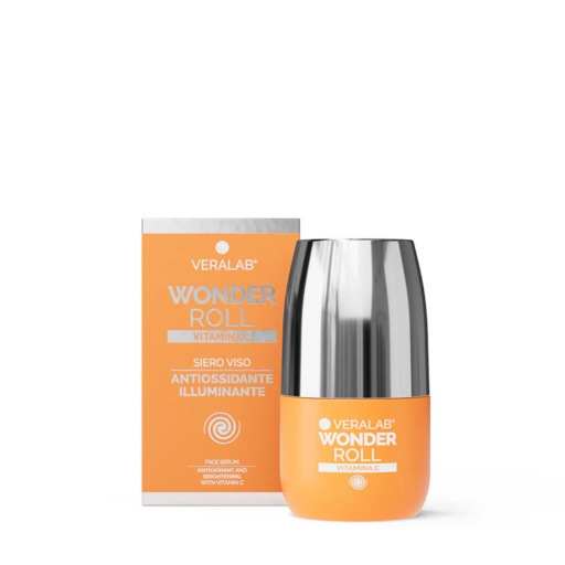 Wonder Roll, Siero Viso con Vitamina C Illuminante, 40ml - Antiossidante e Uniformante