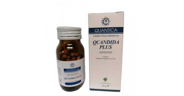 Quantica Q Candida Plus 60 Capsule, Integratore Naturale per la Candida