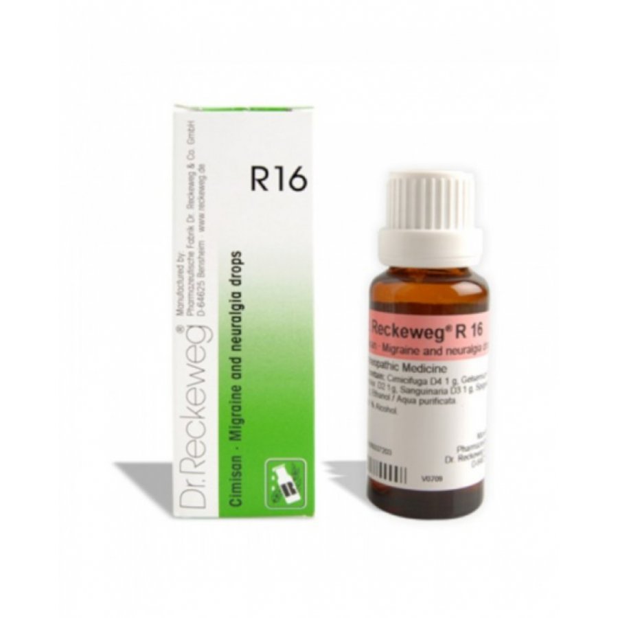 Reckeweg R16 Gocce 22ml - Medicinale Omeopatico Senza Indicazioni Terapeutiche Approvate