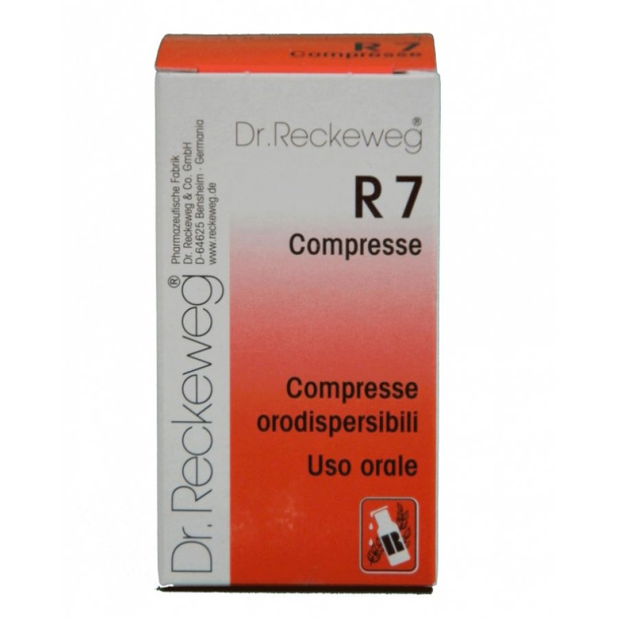 Reckeweg R7 100 Compresse Orodispersibili - Medicinale Omeopatico per Epatiti e Disturbi Biliari