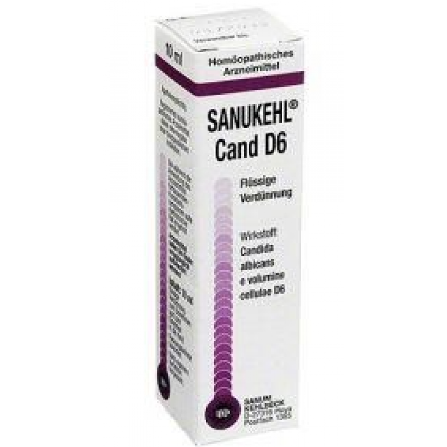 Sanukehl Cand D6 - Micosi tratto digestivo gocce 10 ml