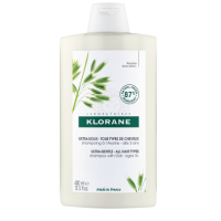 Klorane Maxi Shampoo Latte d'Avena 400ml per Capelli Morbidi e Idratati