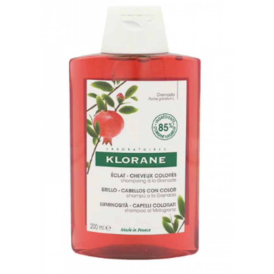 Klorane - Shampoo Melograno per Capelli Colorati 200ml