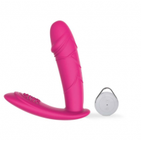 Pink Class Vibratore Clitorideo e Vaginale - Doppia Stimolazione, 10 Modalità di Vibrazione, Riscaldamento