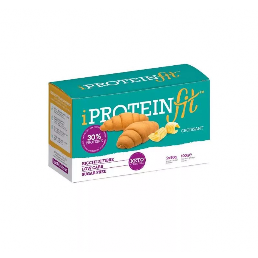IProteinFit Croissant 2pz - Croissant al Burro Proteico Senza Zucchero