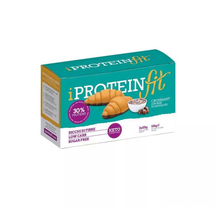 IProteinFit - Croissant Base Cioccolato 55g x 2 pz