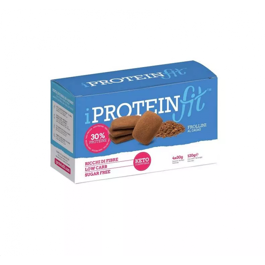 IProteinfit Frollini Proteici al Cacao (4x30) 120 g