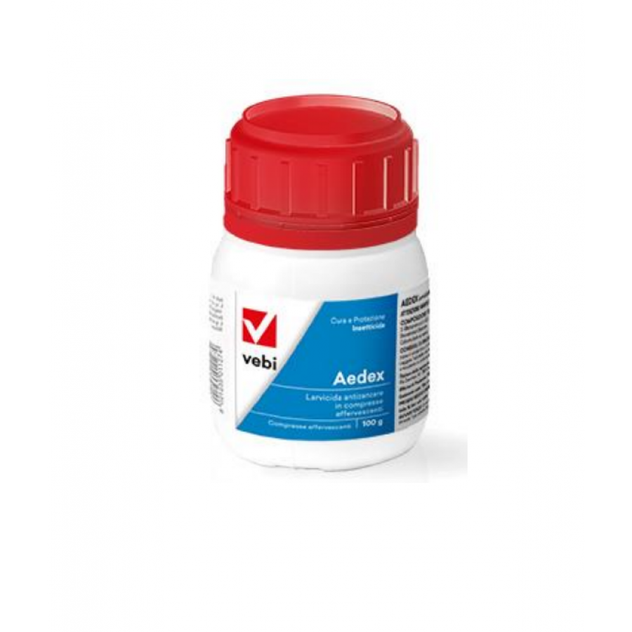 Aedex 10 Compresse Larvicida Effervescente - Protezione Efficace Contro tutte le Zanzare