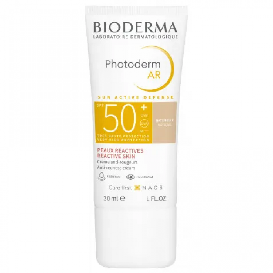 Bioderma Photoderm AR SPF50+ Naturelle 30ml - Protezione Solare Anti-Arrossamento Molto Alta