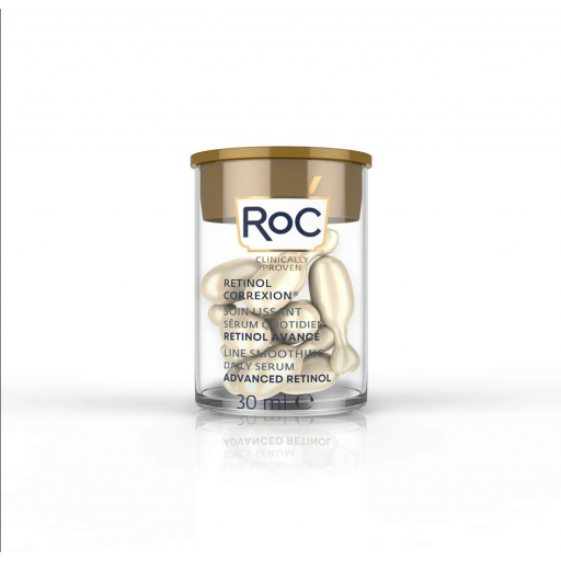 Roc - Retinol Correxion Line Smoothing Siero Viso Notte 10 Capsule