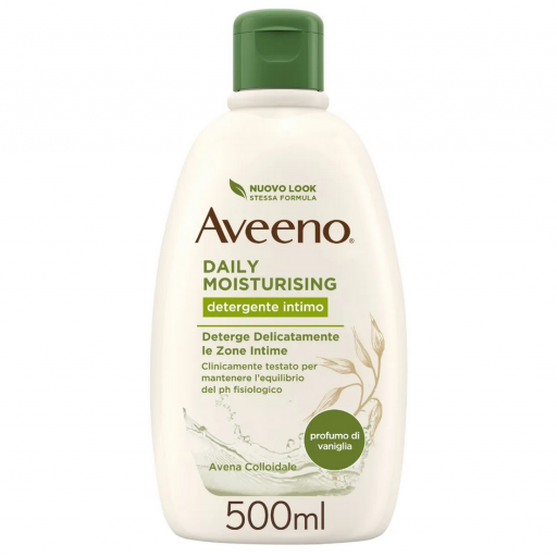 Aveeno Detergente Intimo Idratante Daily Moisturising con Avena Colloidale Extra Delicato 500 ml