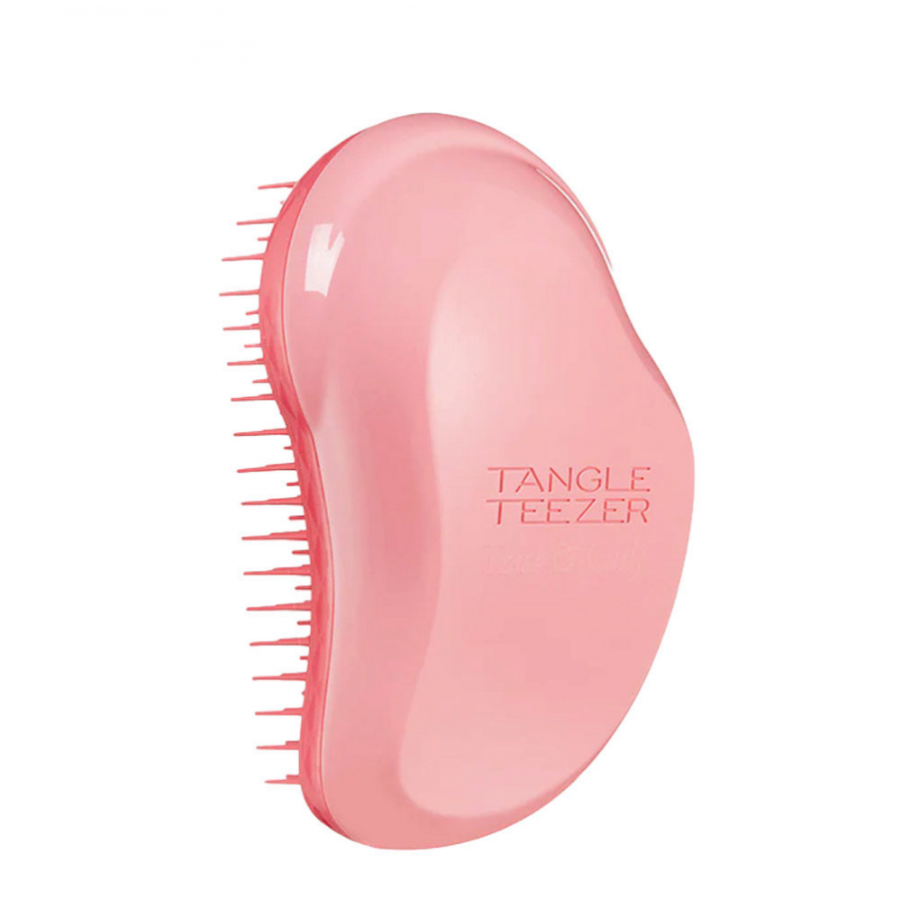 Tangle Teezer Thick & Curly, Spazzola Districante per Capelli Ricci, Colore Rosa, Dentini Firm-Flex