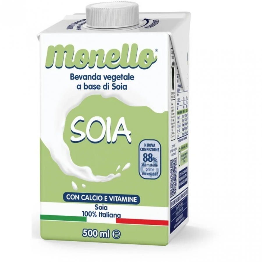 Sterilfarma Monello Soia Bevanda Vegetale 500 ml - Alternativa Vegana e Nutriente