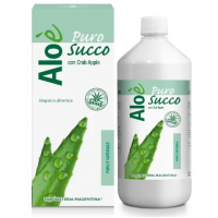 Aloe' Puro Succo 1 Litro - Aloe Vera Biologico, Integratore Naturale