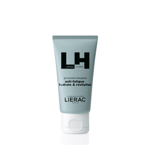 Lierac Homme Gel Idratante Energizzante Viso/Occhi 50ml - Gel Idratante Energizzante Anti-fatica Idratante/Rivitalizzante