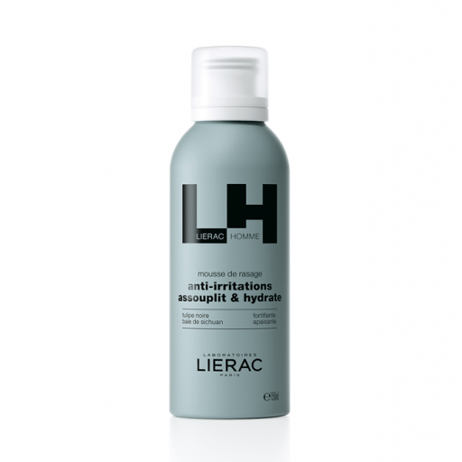 Lierac Homme Mousse Barba Anti-irritazione/Ammorbidisce/Idrata 150ml - Schiuma da Barba