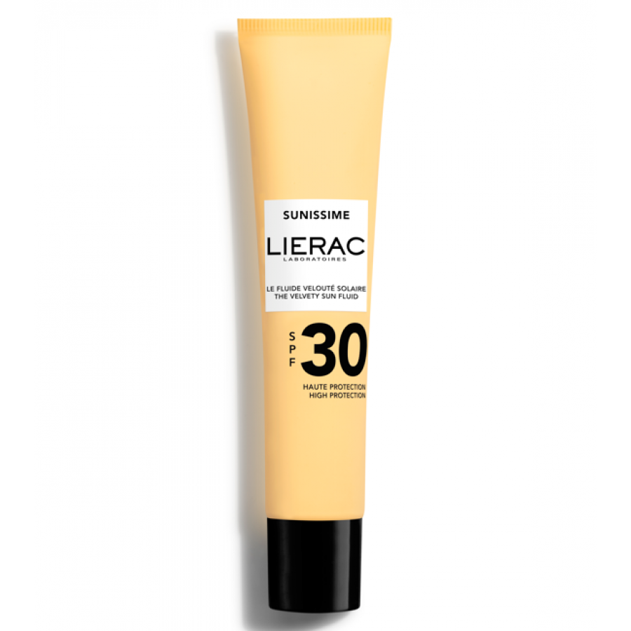 Lierac Sunissime Fluido Solare Vellutato Viso SPF30 40 ml - Protezione Solare Antietà