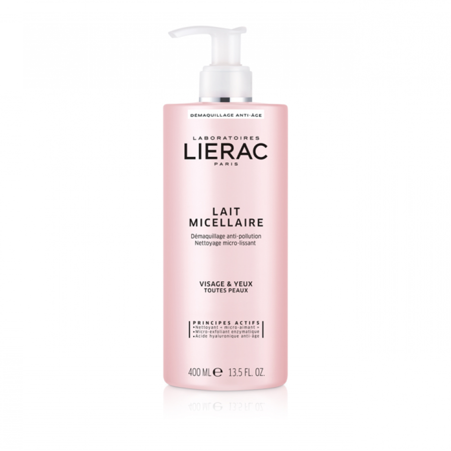 Lierac Latte Micellare Struccante 400ml - Detergente Viso e Occhi