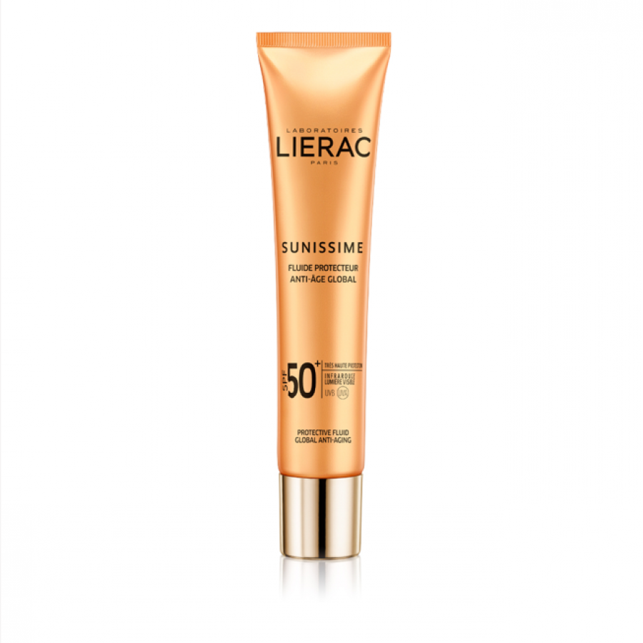 Lierac Sunissime Fluido Anti-Età Viso SPF50+ 40ml - Protezione Solare e Anti-Invecchiamento