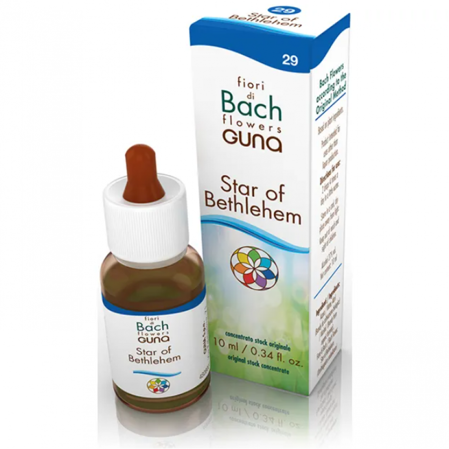 Fiori di Bach Flowers 29 - Star Bethlehem 10ml, Soluzione Floreale per Elaborazione e Risoluzione