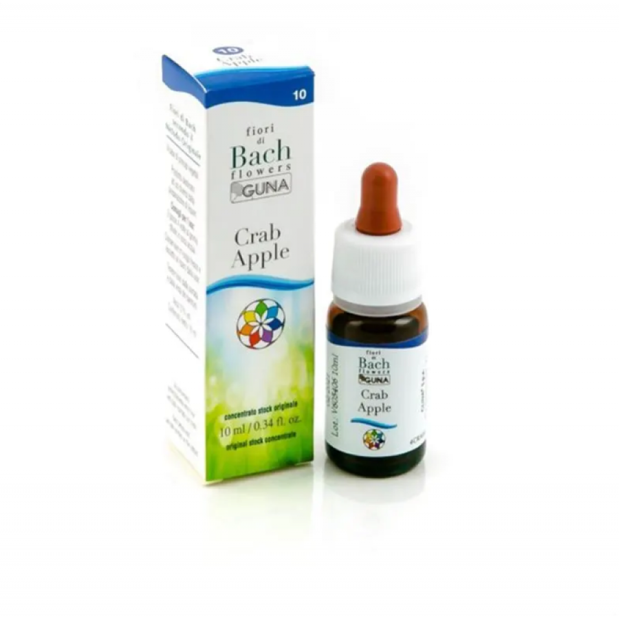 Fiori di Bach Flowers 10 Crab Apple 10ml - Purezza e Accettazione - Rimedio Naturale