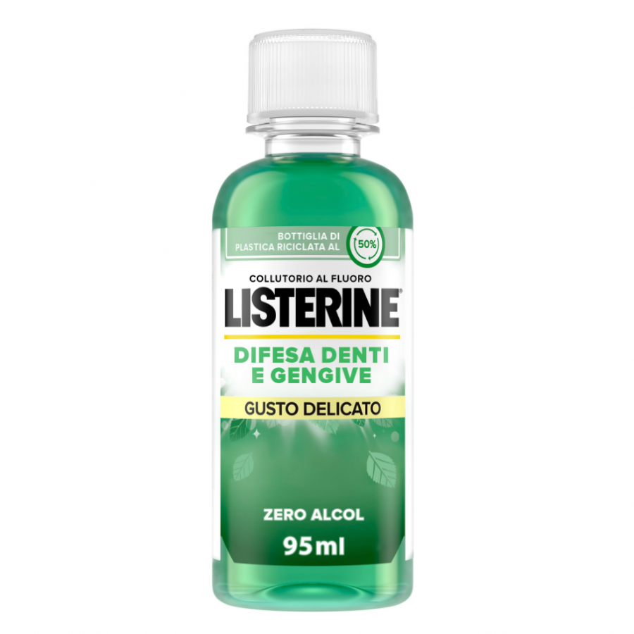 Listerine Difesa Denti e Gengive Collutorio 95ml – Protezione Completa per Denti e Gengive