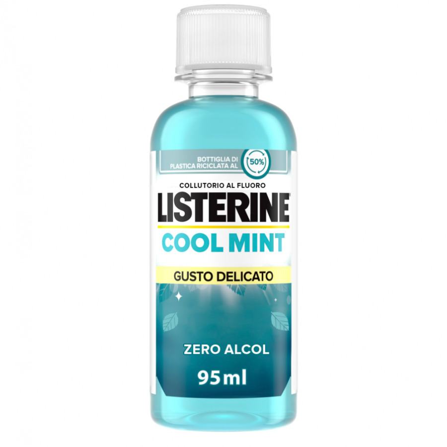 Listerine Zero Collutorio Antiplacca Senza Alcol 95 ml – Delicato e Protettivo