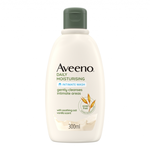 Aveeno Daily Moisturising Detergente Intimo Extra-Delicato con Avena, 300 ml - Lenitivo e Idratante