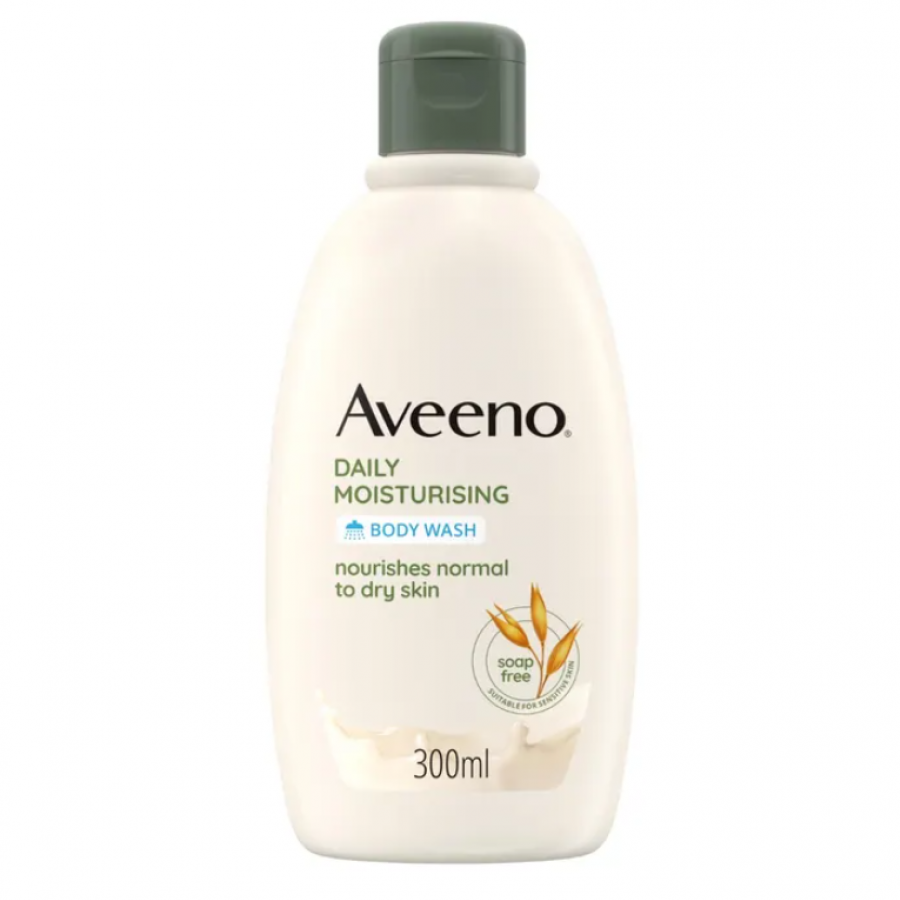 Aveeno Bagno Doccia Profumo Delicato 300ml - Idratante e Delicato per Pelle Sensibile