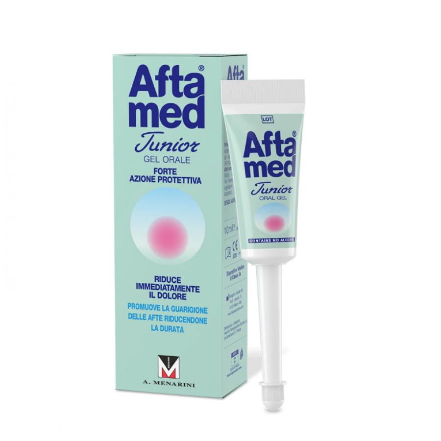 Aftamed Junior Gel Orale 10ml - Trattamento Efficace per Afte nei Bambini