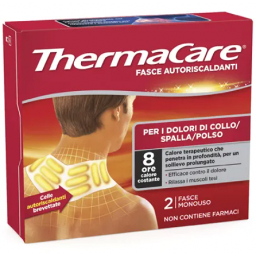 Thermacare 2 Fasce Autoriscaldanti - Sollievo dal Dolore Muscolare e Articolare