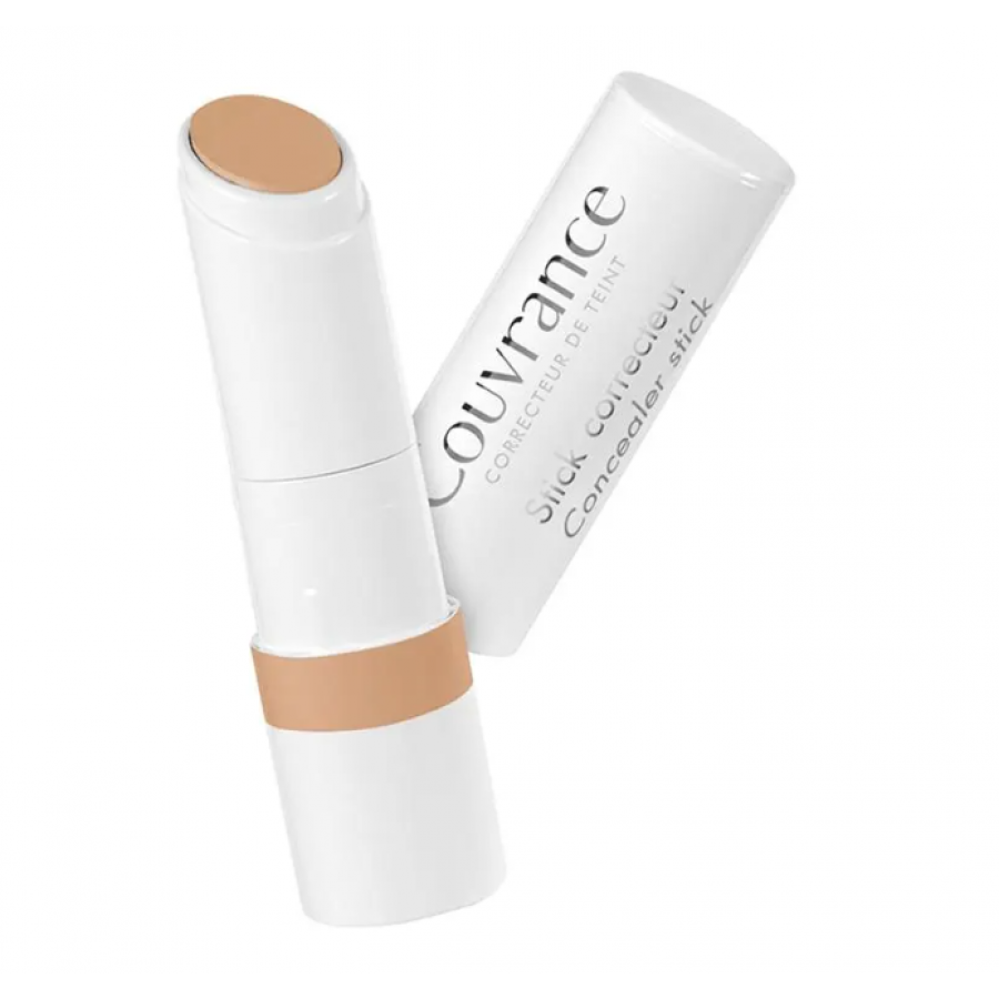 Avène Couvrance Stick Correttore SPF20 Colore Corallo, 4g – Correttore Occhiaie e Macchie Scure