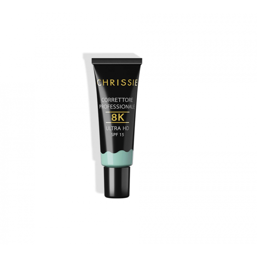 Chrissie Correttore Professionale 8k Ultra HD Couperose 10ml – Correttore Rossori e Imperfezioni SPF15